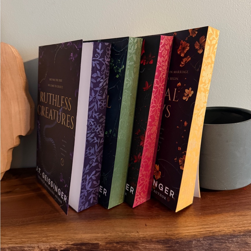 The Queens and Monsters Series - custom sprayed edges